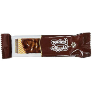 ويفر روكش دار شكلاتي نادري
