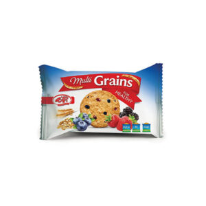 بيسكوييت چند غله با تكه ميوه جمانه