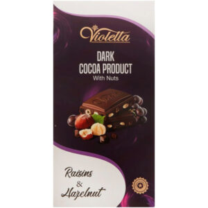 تابلت ويولتا مغز فندق و كشمش 80 گرم
