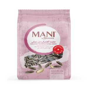 تخمه آفتابگردان دور سفيد 110 گرمي ماني