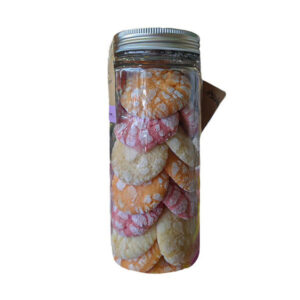 كوكي جار شيشه اي ميكس لاورز 3 طعم