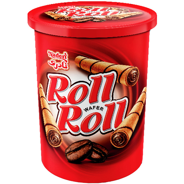 ويفر رول رول قهوه ويفر رول رول قهوه