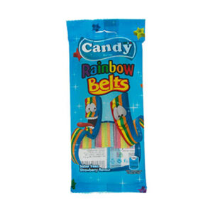 پاستيل نواري رنگين كماني 85 گرمي