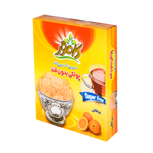 پولكي پرتقالي بدون قند كامور