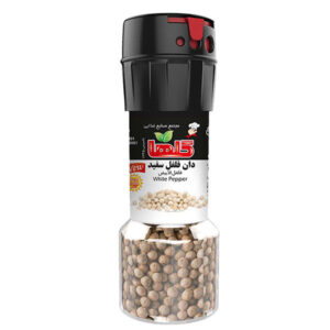 دانه فلفل سياه و سفيد اسيابي 40 گرم 6 عددي گلها