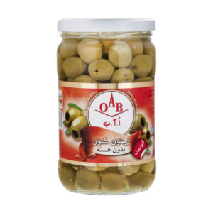 زيتون شور بي هسته سوپر او آ ب