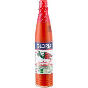 سس تند قرمز گلوريا شيشه 88 ميل