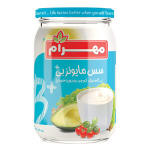 سس مايونز بدون تخم مرغ 255گرم مهرام