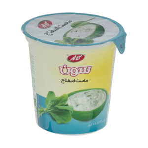 ماست اسفناج پرچرب 750گرمي كاله