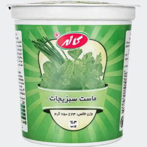 ماست سبزيجات پرچرب 750گرمي كاله