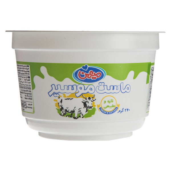 ماست موسير 240 گرمي ميهن ماست موسير 240 گرمي ميهن