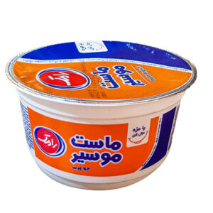 ماست موسير همزده پرچرب 400 گرمي رامك