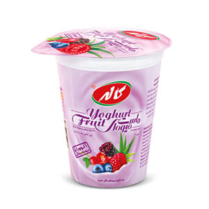 ماست ميوه اي آلوورا10% 450گرمي اسليو كاله