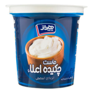 ماست چكيده ساده 750 گرمي هراز