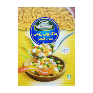 ماكاروني بدون گلوتن پيچي و زانويي آيسودا