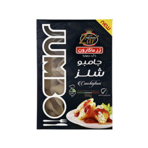 ماكاروني فرمي جامبو شلز500گ زر