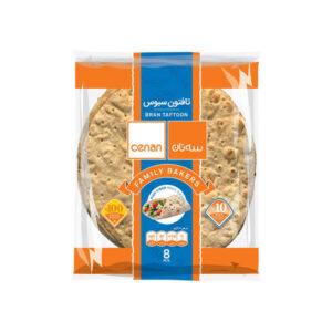 نان تافتون سبوس دار سه نان