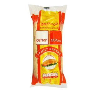 نان ساندويچ2عددي سه نان