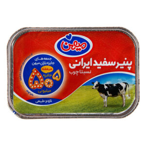 پنير سفيد ايراني نسبتا چرب 400گرمي ميهن