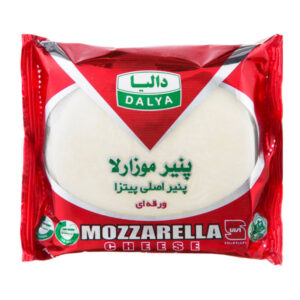 پنير ورقه اي 180 گرمي موزارلا داليا