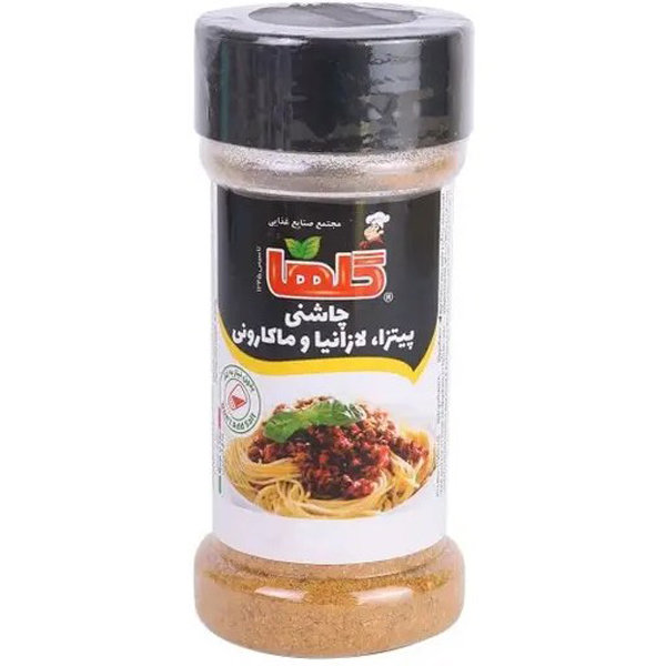 چاشني پيتزا لازانيا و ماكاراني پت 80گرمي گلها چاشني پيتزا لازانيا و ماكاراني پت 80گرمي گلها