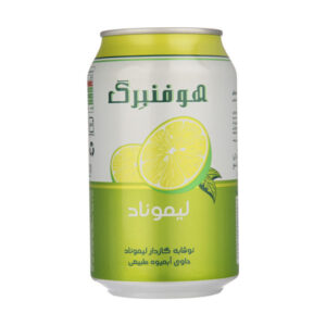 آبميوه گازدار قوطي ليموناد هوفنبرگ