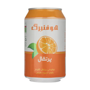 آبميوه گازدار قوطي پرتقال هوفنبرگ