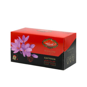 تي بگ خارجه زعفراني 25 عددي (bl) گلستان