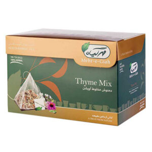 دمنوش مخلوط آويشن و كاكوتي مهرگياه