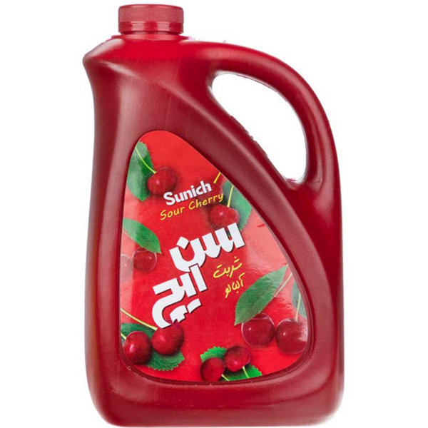 سن ايچ شربت آلبالو2كيويي(گالن) سن ايچ شربت آلبالو2كيويي(گالن)