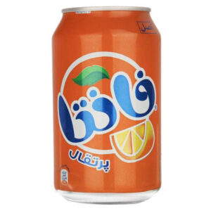 نوشابه قوطي فانتا پرتقالي330